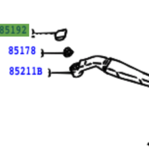 Toyota Corolla 1997-2001 Windshield Wiper Arm Cover