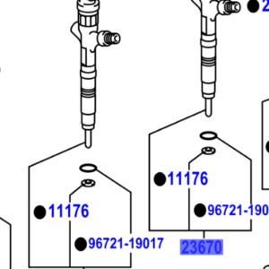 Toyota Hilux (2005-2012) Opti Fit Fuel Injector Assy