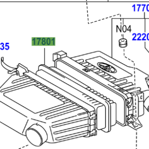 Toyota Opti Fit Air Filter  17801-28040