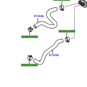 Toyota Celica 1999-2005 Hose Clip