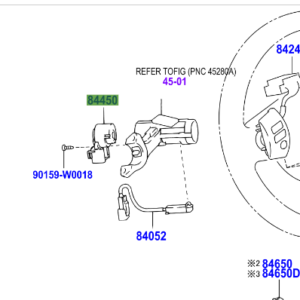 Toyota Corolla HB 2002-2006 Ignition Or Starter Switch Assy
