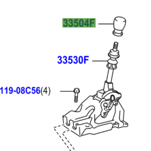 Toyota Rav4 2005-2012 Gear Knob