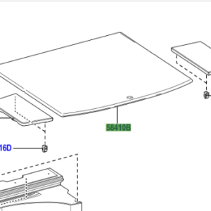 Toyota Rav4 2018- Deck Board Assy