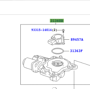Toyota Aygo 2005-2014 Clutch Actuator