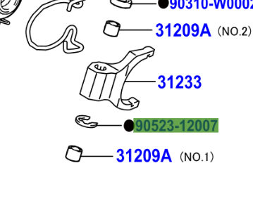Toyota Aygo 2014- Ring E