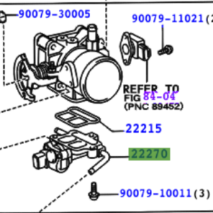 Toyota Yaris 1999-2005 Idle Speed Control Valve