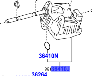 Toyota Hilux 2015-2020 Transfer Shift Actuator Assy