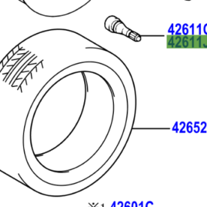 Toyota Yaris/Hybrid 2014-2020 Valve