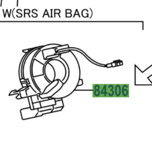 Toyota Hilux 2005-2012 Clock Spring