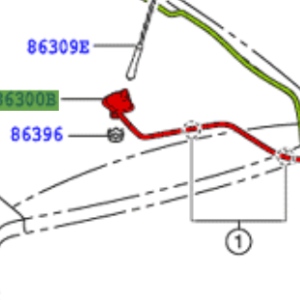 Toyota Yaris 2014-2020 Antenna Assy Amplifier