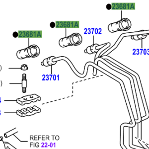 Toyota Hilux 2011-2015 Nozzle Seal Holder