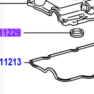 Toyota Hilux 2011-2015 Cylinder Head Cover, No.3