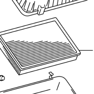 Toyota Land Cruiser 2014- Air Filter