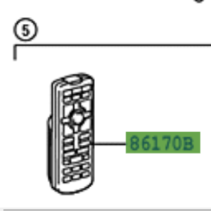 Toyota Land Cruiser Prado 2009-2017 Television Control