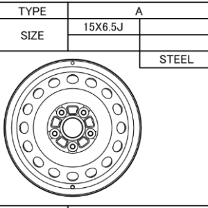 Toyota Corolla 2019- Steel Wheel Type A
