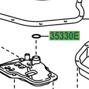 Toyota Verso-S 2010-2015 O Ring (For Oil Strainer)
