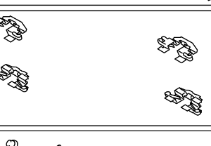 Toyota IQ 2008-2014 Disc Brake, Rear Fitting Kit