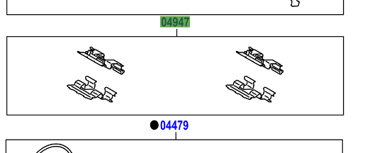 Toyota IQ 2008-2014 Disc Brake, Front Fitting Kit