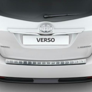 Toyota Verso 2009-2017 Rear Bumper Protection Plate - Stainless Steel