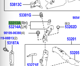 Toyota Auris/Hybrid 2012-2018 Support, Radiator, Upper RH