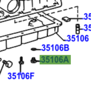 Toyota Regius/Touring Hiace 1997-2002 Drain Plug