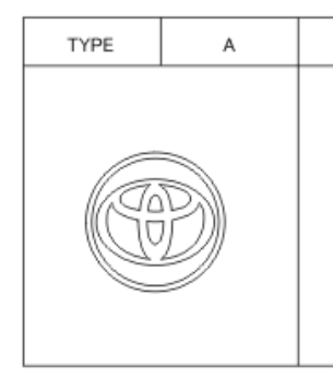 Toyota Yaris/Hybrid 2011-2014 Centre Cap Type A