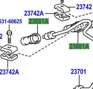 Toyota Land Cruiser 120 2002-2009 Nozzle Holder Seal