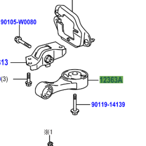 Toyota Yaris/Hybrid 2014-2020 Engine Moving Control Rod