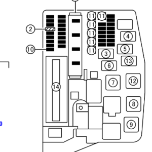 Toyota Auris/Hybrid 2007-2013 Fusible Link Block Assy