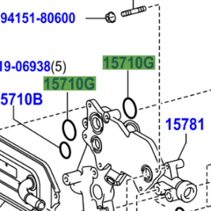 Toyota Rav4 2005-2012 O Ring 90301-29013