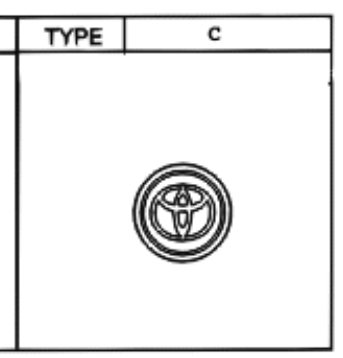 Toyota Rav4 2000-2005 Centre Wheel Cap Type C