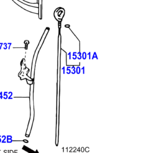 Toyota Corolla HB (JPP) 2002-2006 Oil Level Gage