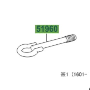 Toyota Verso 2009-2017 Front Hook Assy