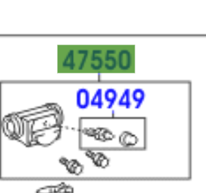 Toyota Yaris/Hybrid 2011-2014 Cylinder Assy, Rear Wheel Brake LH