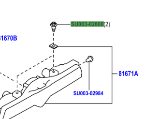 Toyota GT86 BOLT FLG 6X16