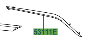 Toyota Auris Radiator Grill Moulding LH 2017