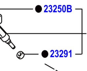Toyota Auris Hybrid 2012-2018 Fuel Injector