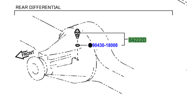 Toyota Hilux 2011-2015 Transfer Indicator Switch
