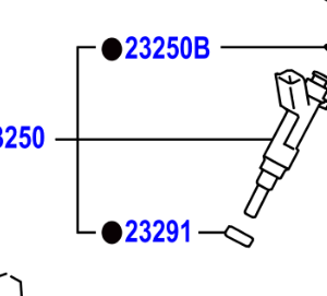 Toyota IQ 2008-2014 Onwards Fuel Injector