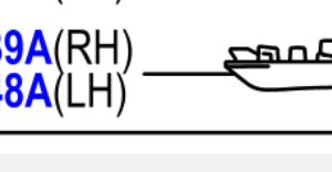 Toyota RAV4 2020 -2022 Mirror Puddle Light Cover L/H