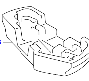 Toyota Aygo 2014-Present Storage Box for Tool Kit