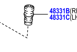 Toyota RAV4 2012-2019 Front Suspension Bump Stop