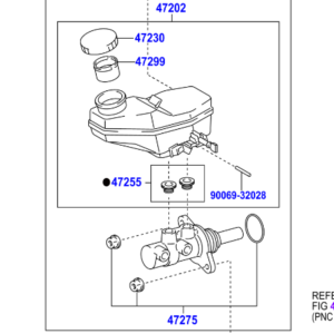 Toyota Avensis 2008-2018 Brake Master Cylinder