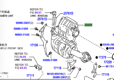 Toyota Verso (2009-2017) Diesel Particle Filter