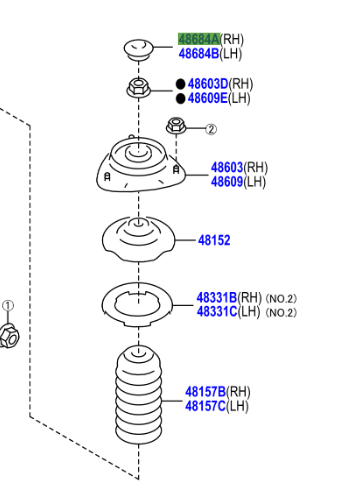 Toyota GT86 (2012-2016) Front Suspension Support Dust Cover