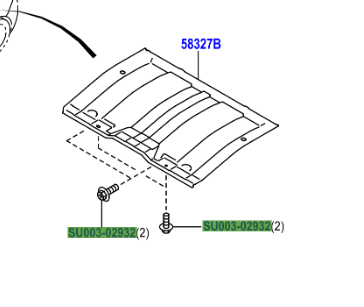 Toyota GT86 (2012-2016) Main Muffler Heat Shield W/Bolts