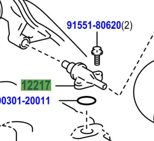 Toyota Auris / Hybrid (UKP) (2012-2018) Ejector / Ventilation