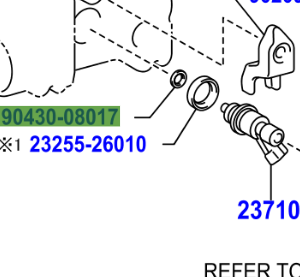 Toyota RAV4 (2005-2012) O' Ring / Gasket For Diesel Injector
