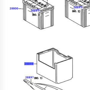 Toyota Land Cruiser 100 (1998-2007) Battery Insulator Box