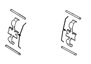 Toyota Yaris GR (2020-Present) Front Brake Pad Fitting Kit